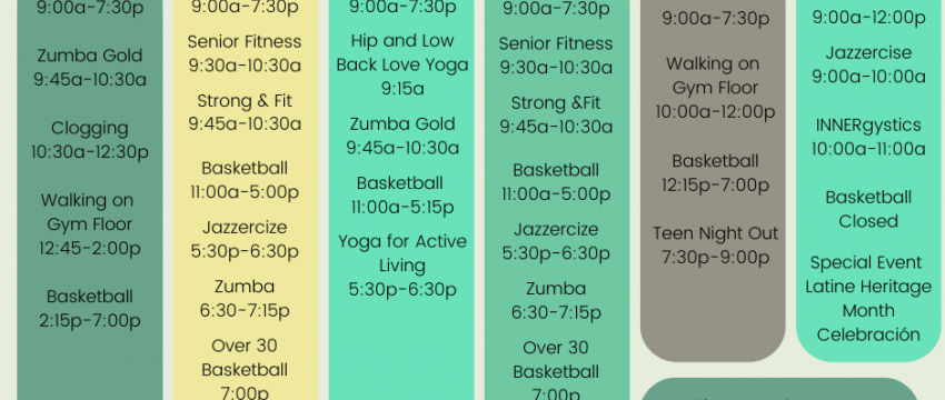 Weekly Schedule