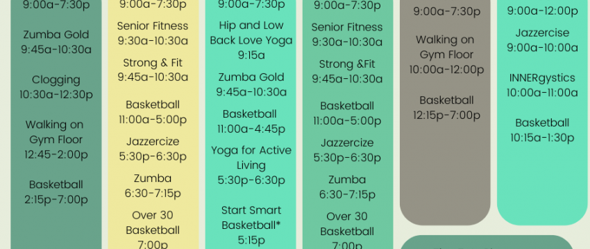 Weekly Schedule Weekly Schedule