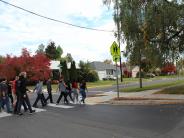 McMinnville High School crosswalk