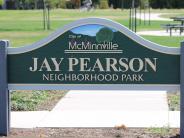 Jay Pearson Neighborhood Park Sign