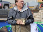 Former Parks and Recreation Director Jay Pearson Giving a Speech at the Grand Opening of Jay Pearson Neighborhood Park