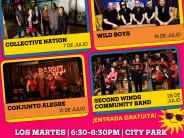 concerts flyer in spanish