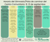 Horario Centro Comunitario Horario Centro Comunitario
