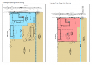 Existing and Proposed Designation/Zoning