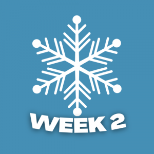 snowflake with words week two