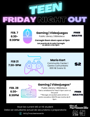Teen Game Nights