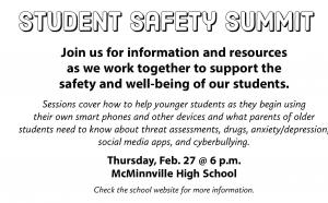 Student Safety Summit