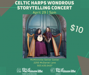 Celtic Harps Wondrous Storytelling Concert