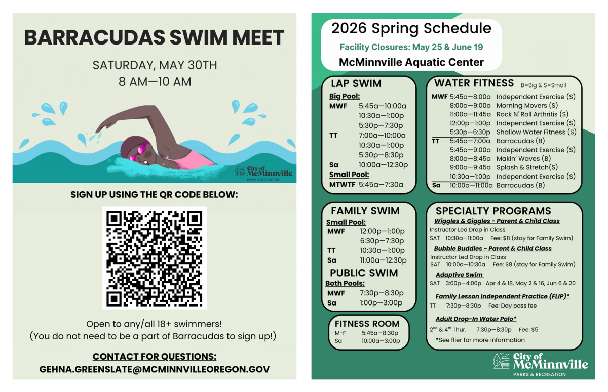 Barracuda swim meet on Saturday, May 30th 8am to 10am! Scan the QR code (https://tinyurl.com/3hpbd8j5) to register for the meet!