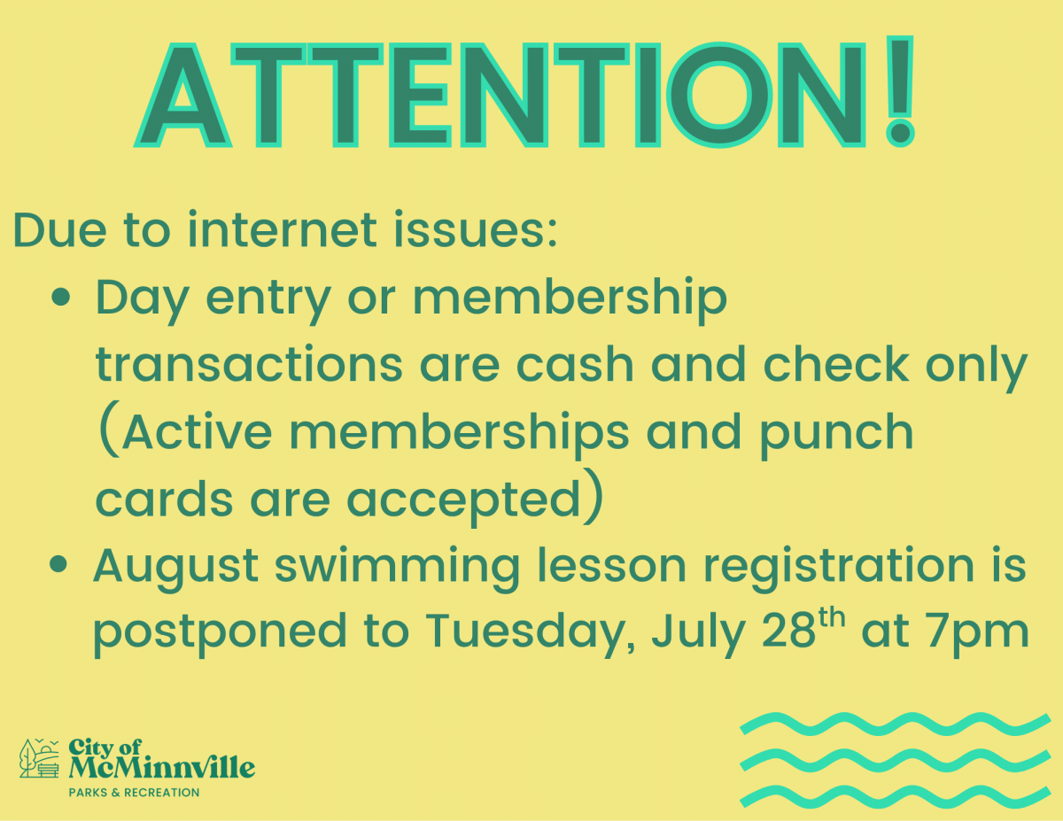 Lesson registration postponed to July 28th at 7pm due to internet issues.
