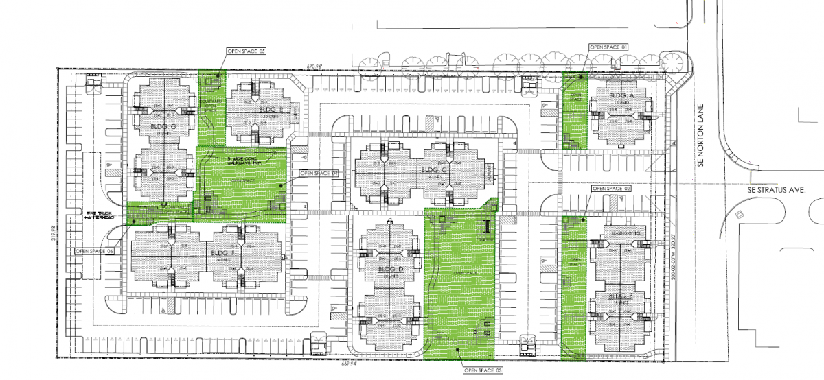 Norton Landing Apartments Site Plan