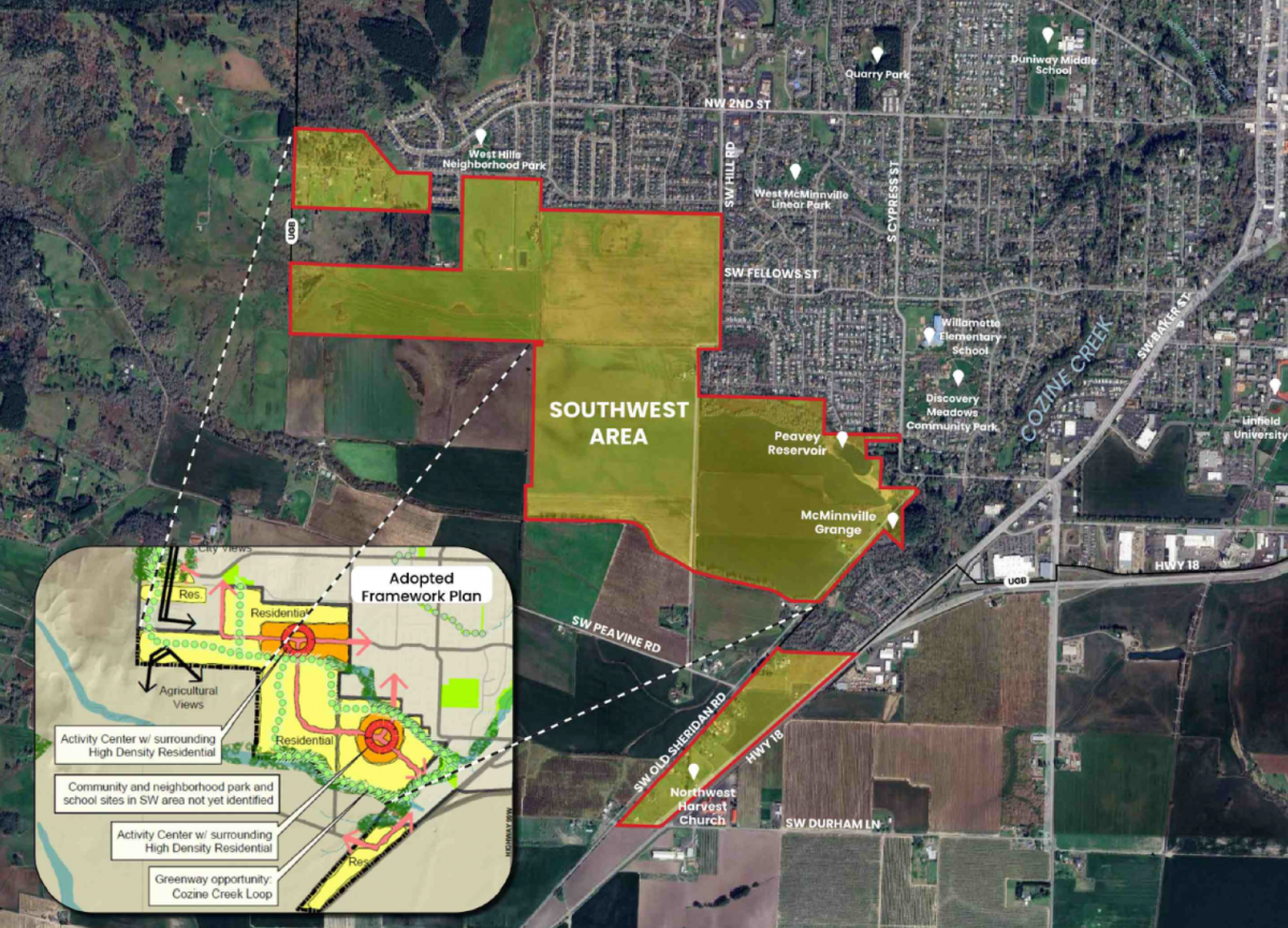 Southwest Framework Plan Map Southwest Framework Plan Map