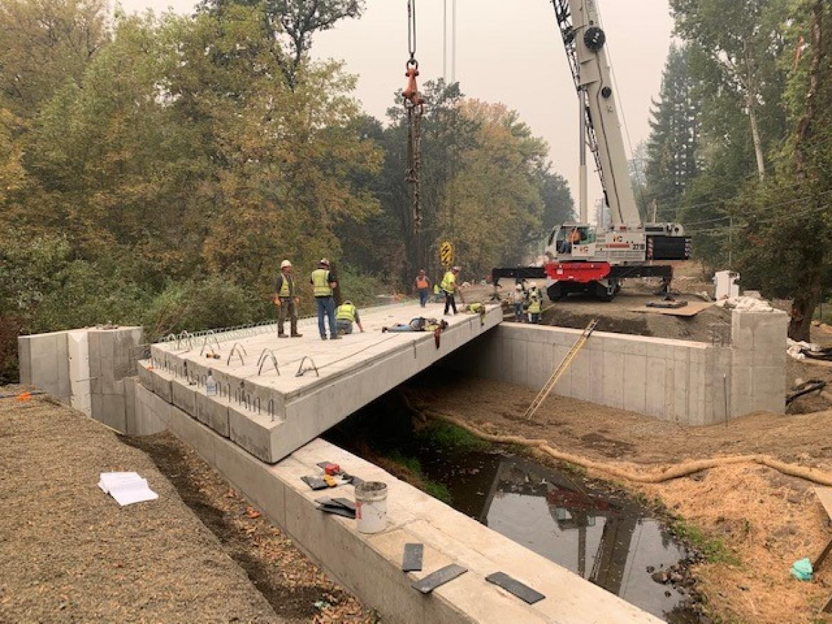 Bridge beams 