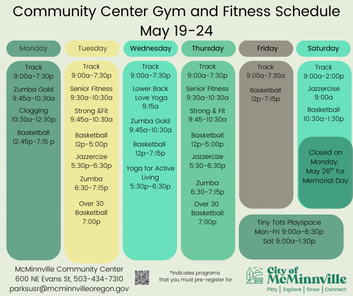 Weekly Schedule Weekly Schedule