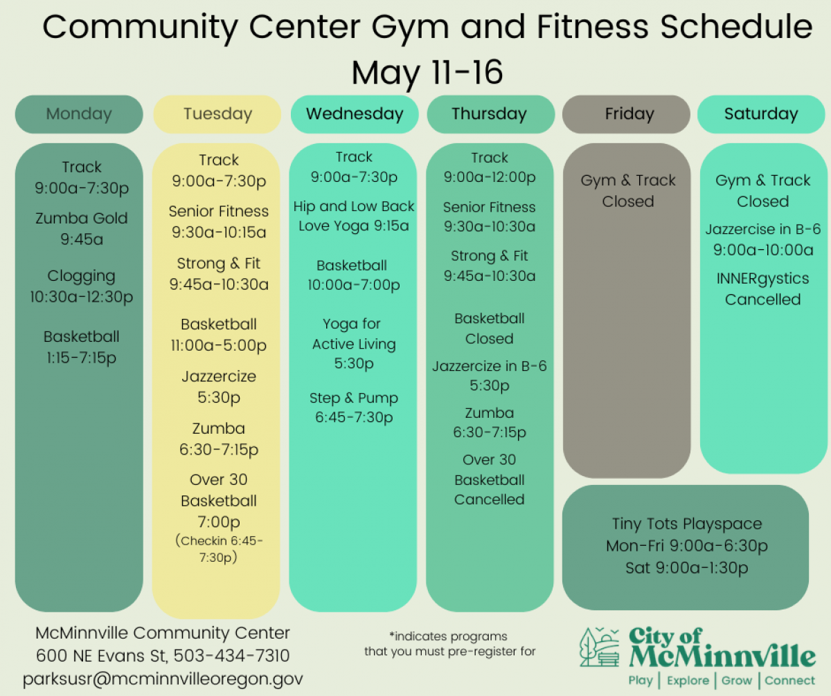 Weekly Schedule