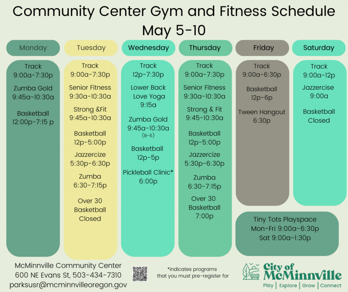 Weekly Schedule