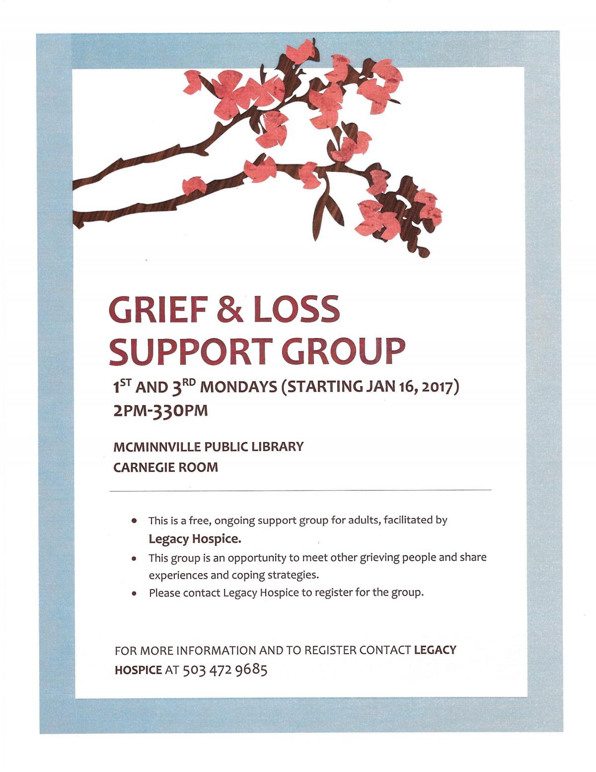 Grief And Loss Support Group 27