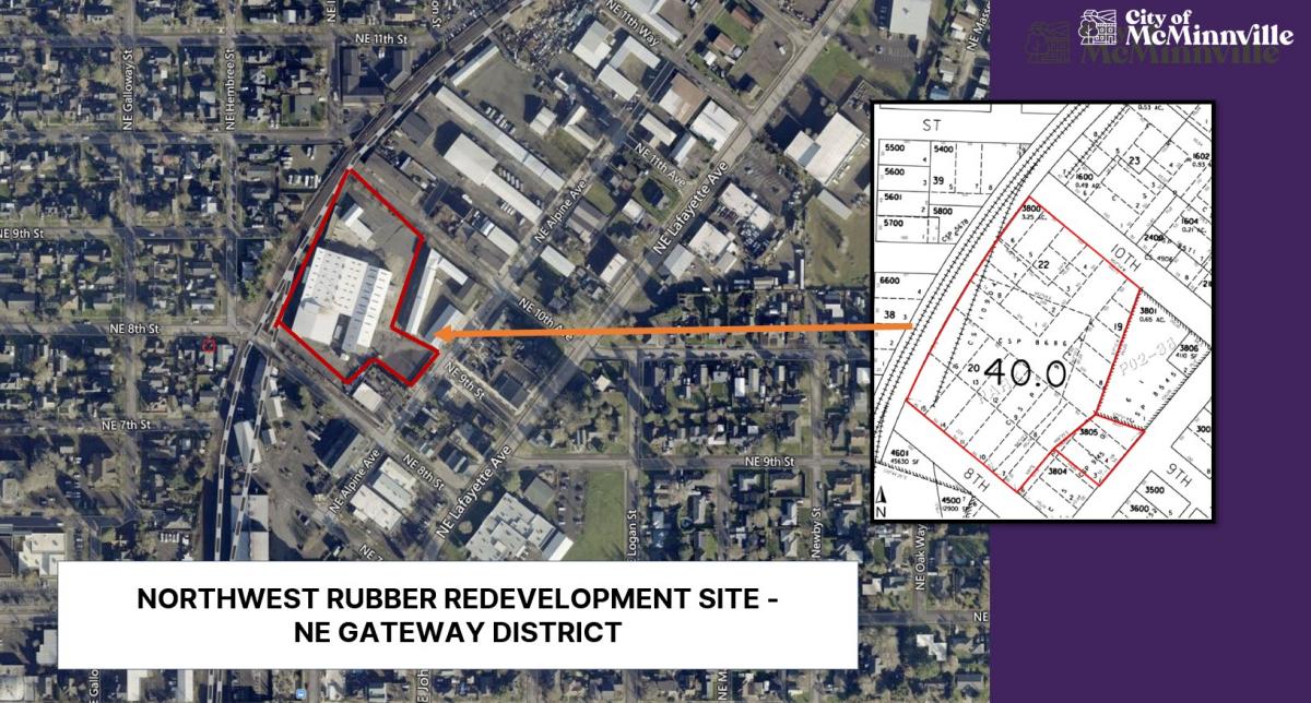 Northwest Rubber Site Map