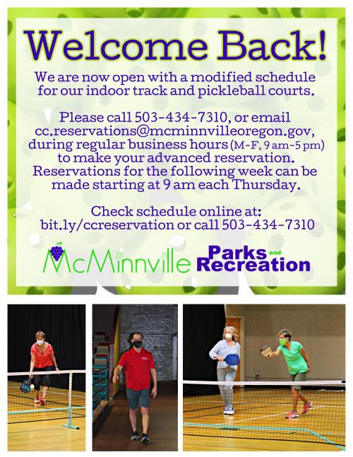 Community Center McMinnville Oregon