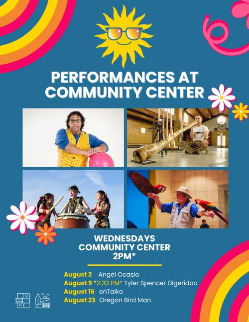 Performance Community Center Oregon Bird Man McMinnville Oregon