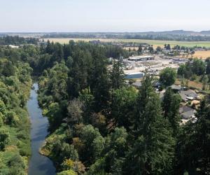 Riparian Corridor in McMinnville