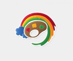 Rainbow Paint pallet icon