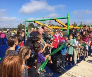 Grand Opening Ribbon Cutting at Jay Pearson Neighborhood Park