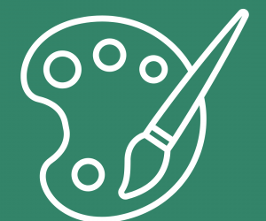 Painting palette icon