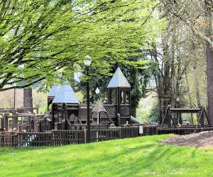 Upper City Park Dragon Play Structure